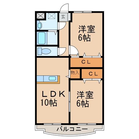 リリアコートの物件間取画像